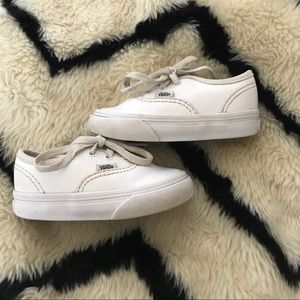 Toddler Leather Vans